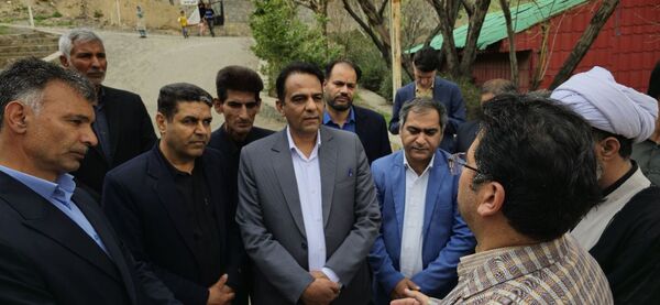 بازدید فرماندار از قطب گردشگری گناباد ، کاخک