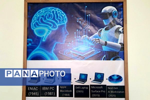 افتتاح سایت رایانه در مدرسه دخترانه موعود ملارد