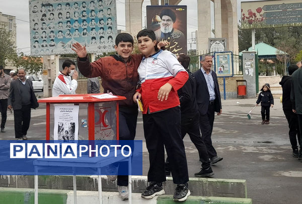 مراسم یوم الله 13 آبان در شهر جعفریه قم