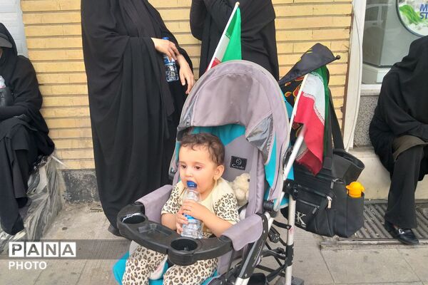 عزاداری جاماندگان پیاده‌روی اربعین حسینی در شیراز