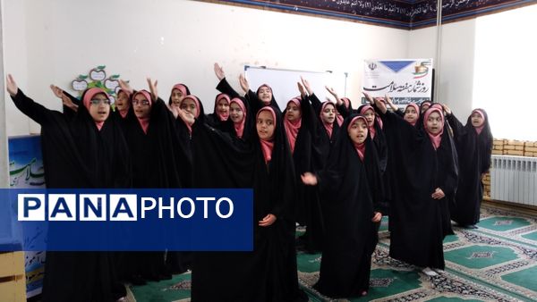 مراسم اختتامیه هفته سلامت در دبستان شهید جواهری