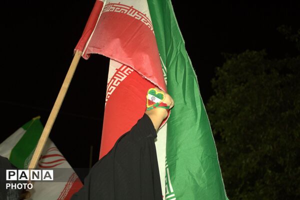 اجتماع مردمی شهرستان بام و صفی آباد در شب سالگرد شهادت آیت الله رئیسی