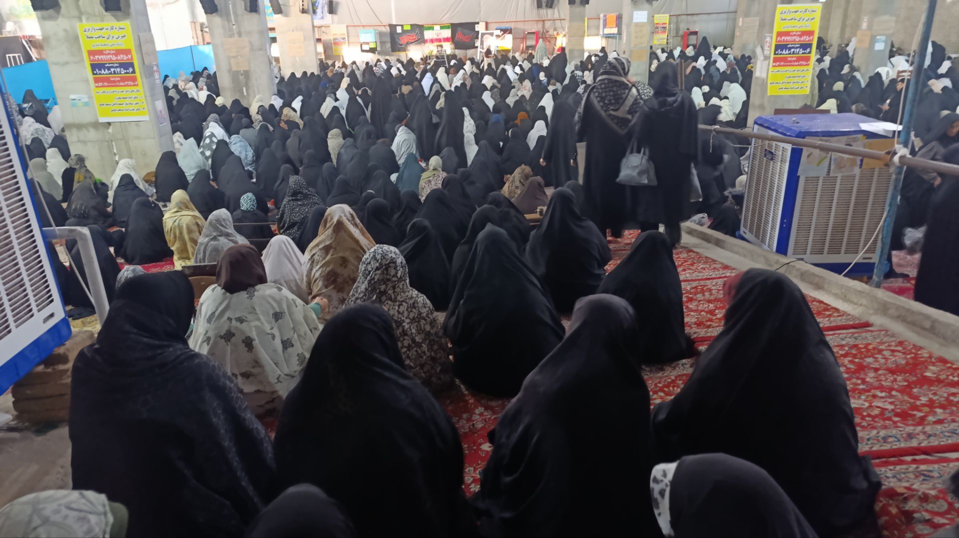 نماز عید بندگی در مسجد جامع نیشابور 