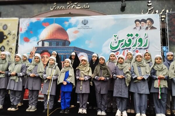 راهپیمایی روز قدس در رشت