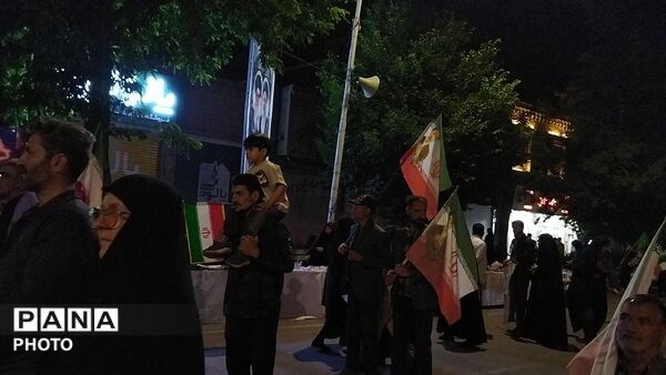 هشتاد و پنجمین شب از شب های مقاومت نیشابور در قاب پانا 