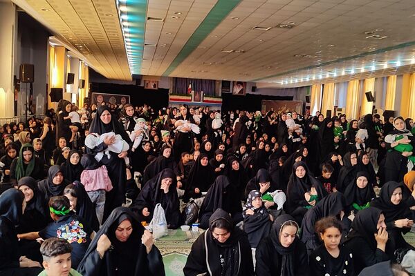 همایش بزرگ شیر خوارگان حسینی در شهرستان رباط‌کریم 