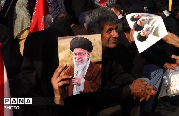  وداع میلیون‌ها چشم با آفتاب