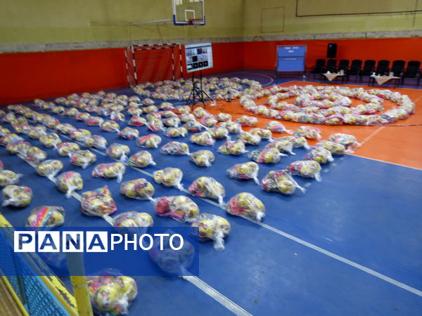 آیین اعزام کاروان تجهیزات ورزشی ـ بهداشتی مهر با نشاط شهرستان بجنورد