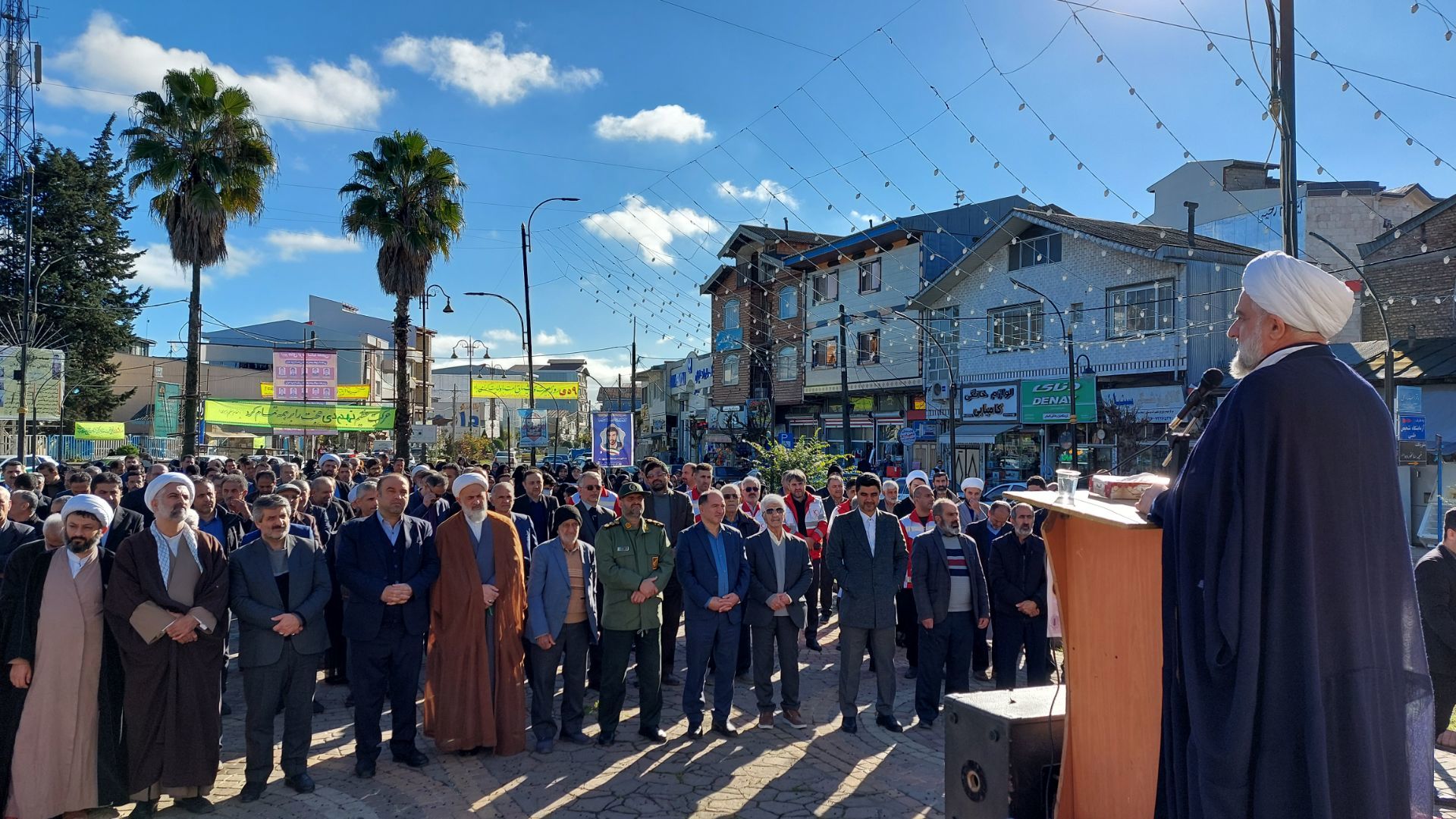 مراسم بزرگداشت ۸ دی در شهرستان املش