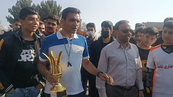فینال مسابقات فوتسال المپیاد ورزشی درون مدرسه‌ای در نیشابور