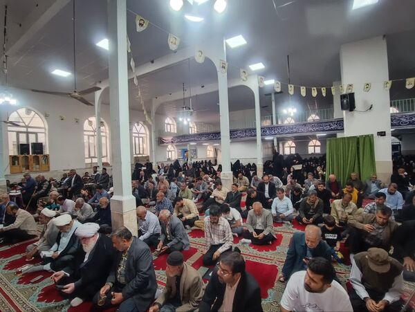 مراسم دعای عرفه در شهر درق
