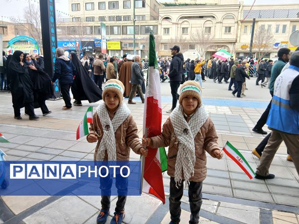 راهپیمایی با شکوه چهل و هفتمین سالگرد پیروزی انقلاب اسلامی در مشهد مقدس 
