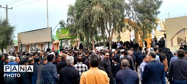 تشییع پیکر مطهر شهیده فاطمه طاهری فرد 