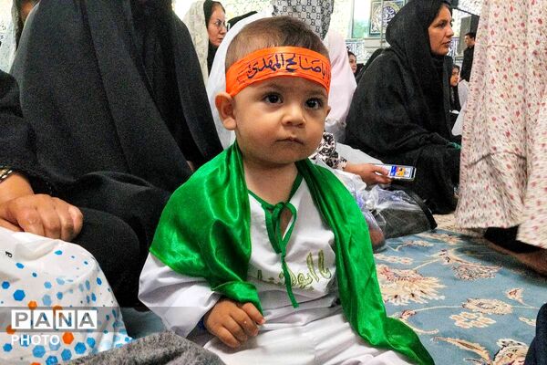 گهواره‌های سبز در سوگ کربلا؛ همایش شیرخوارگان حسینی در بجنورد/1
