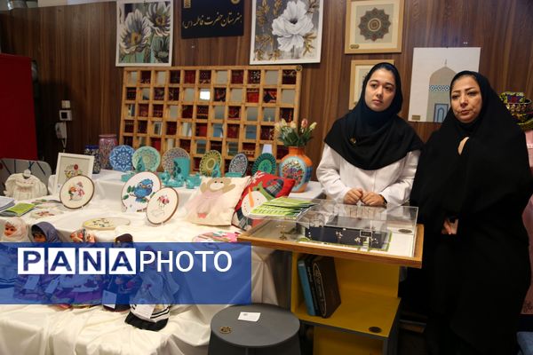 گشایش نمایشگاه دستاورد‌های هنرجویان هنرستان‌های اردبیل 