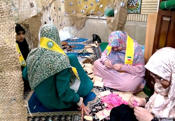 سکوت دل‌ها و طنین دعا بر فراز آسمان‌ بروجن