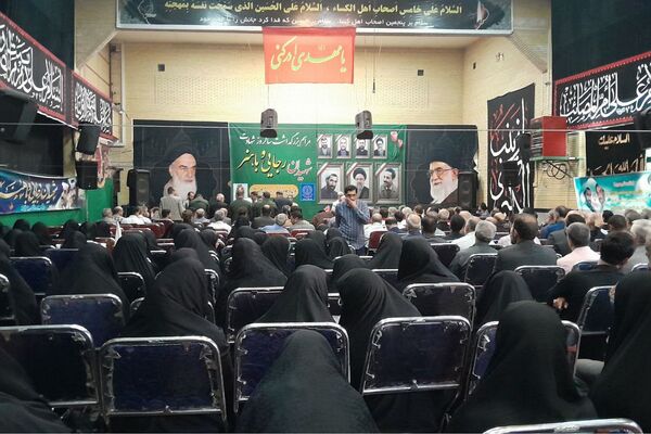 بزرگداشت سالروز شهادت شهیدان رجایی و باهنر و یادبود شهدای خدمت در ورامین 