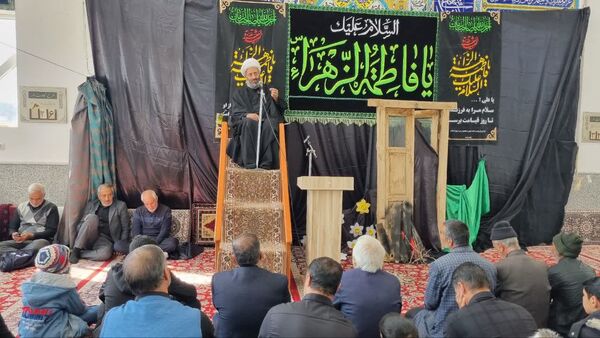 مراسم عزاداری ایام شهادت حضرت فاطمه الزهرا(س) در سربیشه 