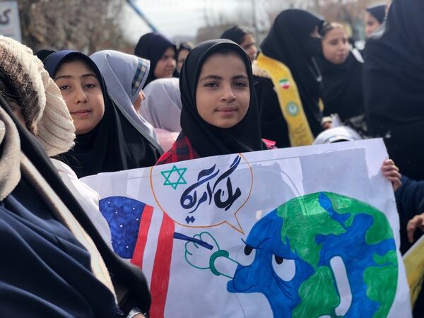 راهپیمایی 22 بهمن راز جرگلان 