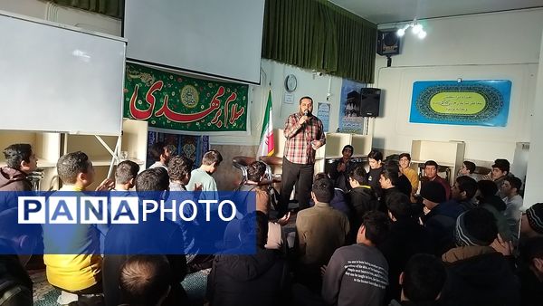 مراسم میلاد حضرت مهدی (عج) در دبیرستان شاهد ابوذر غفاری نیشابور 