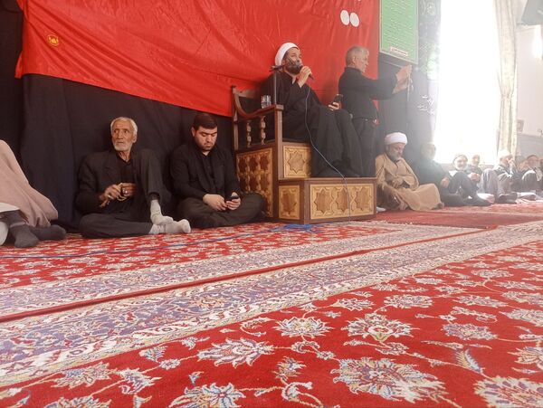 مراسم سوگواری اباعبدالله الحسین در روستای حصار