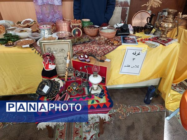 جشنواره غذا به‌مناسبت دهه فجر در دبیرستان معراج 