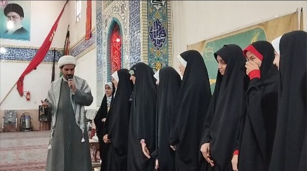 مسابقات قرآن حوزه بسیج ۵ نجمه در مسجد قائم مشهد