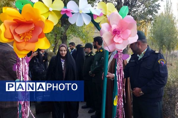 حرکت دختران دیار برف و ایمان به‌سوی سرزمین ایثار