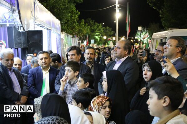 موکب آموزش و پرورش با کنشگری دانش‌آموزان ناحیه 2 تبریز
