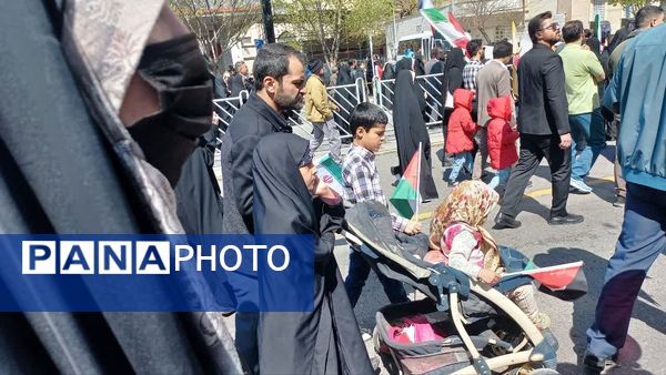 راهپیمایی روز قدس در میدان بیت المقدس