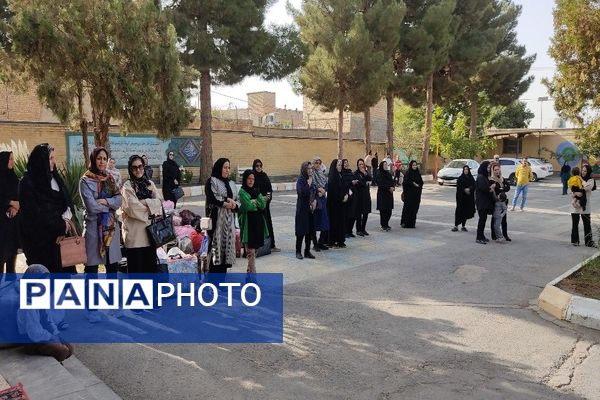 بازگشایی مدارس در دبیرستان دخترانه شهید مجید دهنوی نیشابور