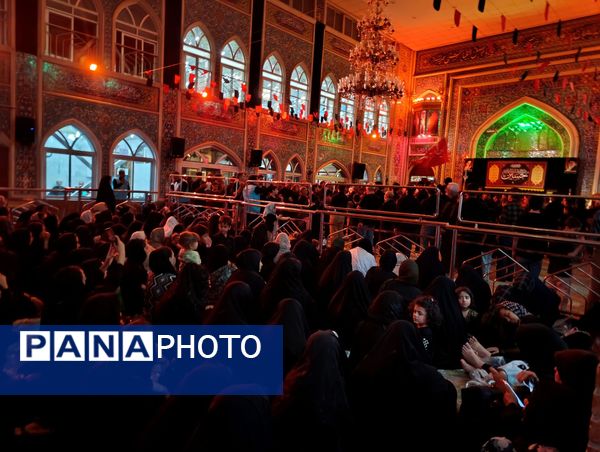 مراسم عزاداری امام حسین (ع) در شب تاسوعای حسینی 