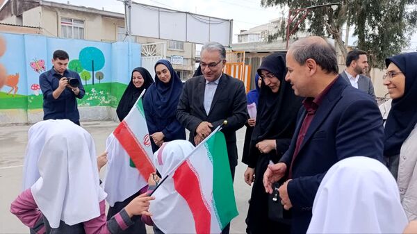 افتتاحیه اتاق بهداشت در دبستان دخترانه شاهد بندرترکمن