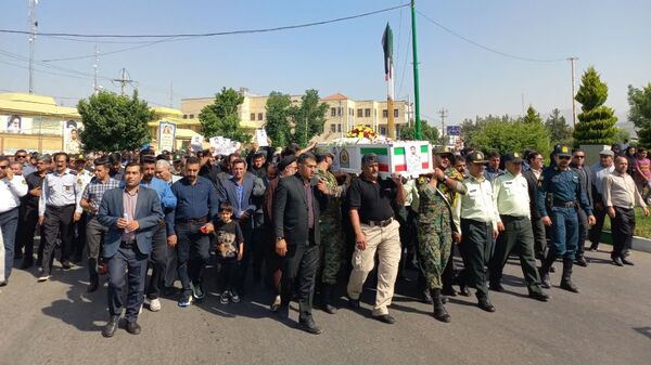 تشییع پیکر پاک شهید مدافع وطن احسان فرخیانی در یاسوج