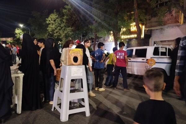 فعالیت موکب بسیج دانشجویی دانشگاه فرهنگیان 