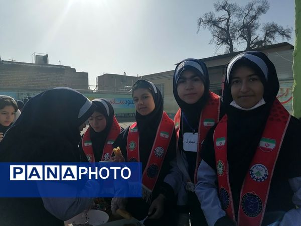 موکب نیمه شعبان در مدرسه نخودی