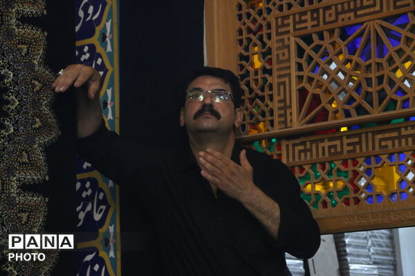 عزاداری هیئت مزرعه امحسن ده بالا در خانه امام حسینی یزد