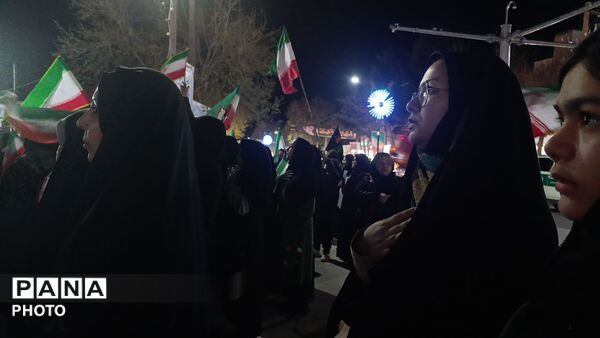 جلوه هایی از حضور باشکوه مردم آشخانه در راهپیمایی