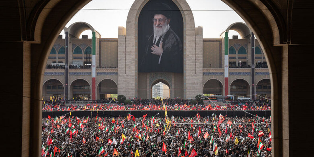 وداع باشکوه تهران با امام شهید امت