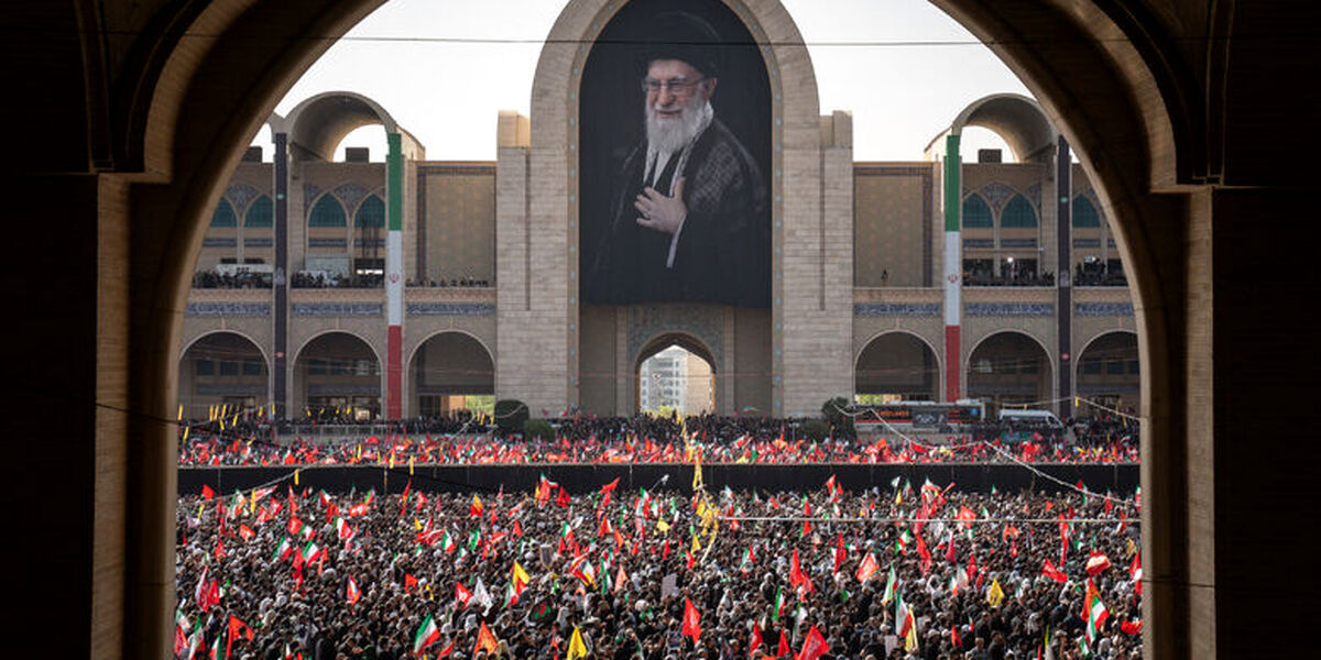 وداع باشکوه تهران با امام شهید امت