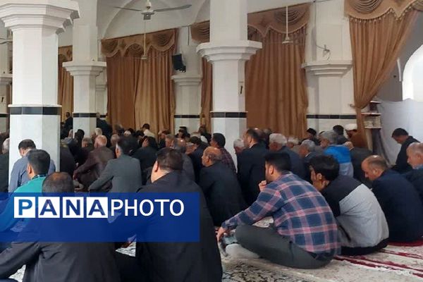 برگزاری نمازجمعه در خلیل‌آباد