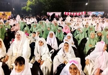عهد بندگی نوگلان منطقه ۱۰ در تجمعات شبانه 