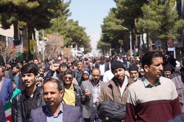 طنین فریاد قدس در خیابان‌های تربت حیدریه 