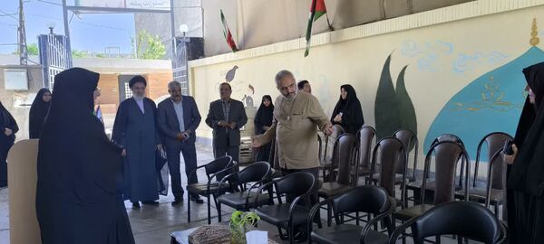 افتتاح یادمان شهدای کانون حضرت زینب (س)