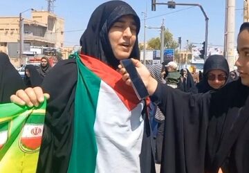 راهپیمایی روز قدس در برازجان
