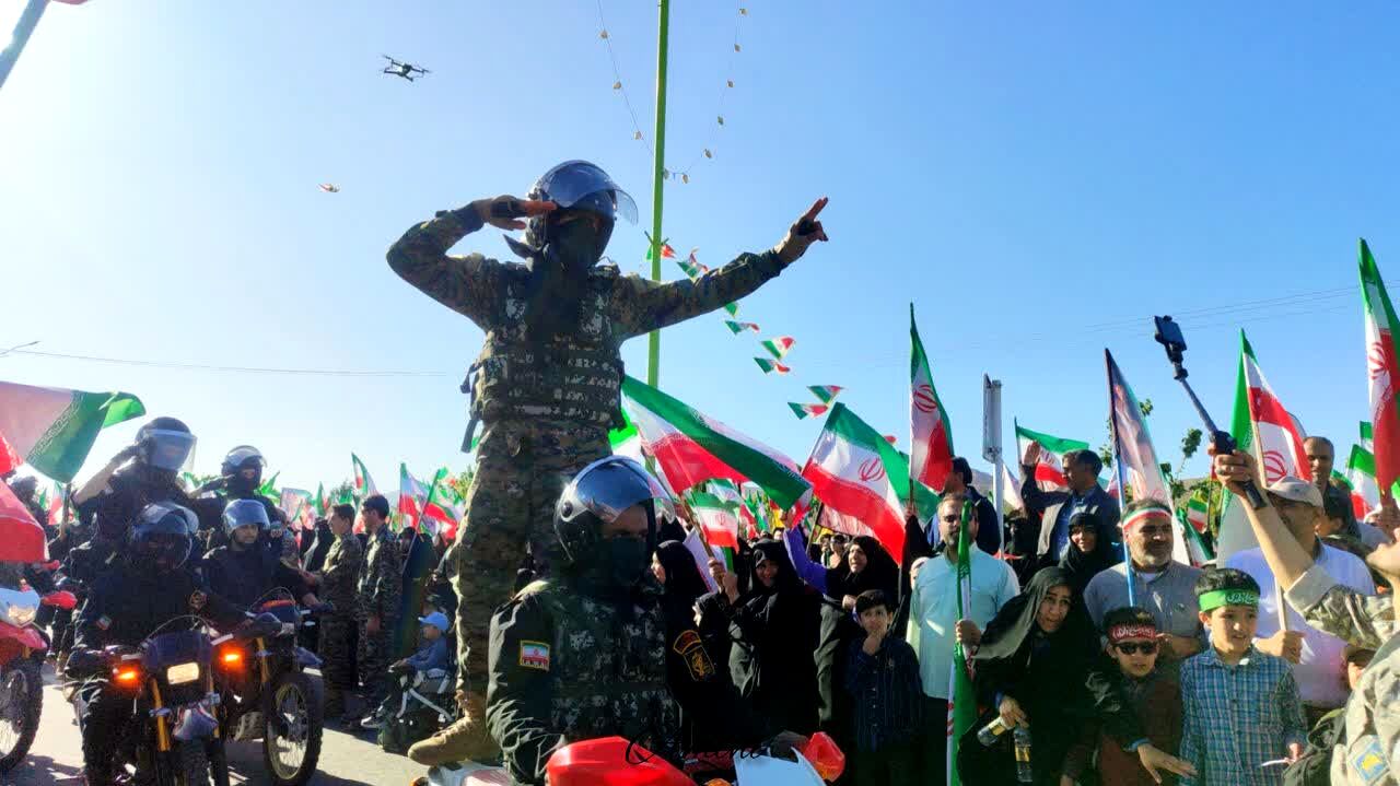 همبستگی نجف آباد در همایش جان فدا برای ایران