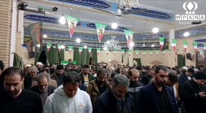 برپایی مراسم دعای استغاثه در بیجار
