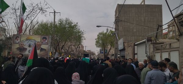 حضور پرشور مردم شهرستان فردیس در راهپیمایی روز قدس 