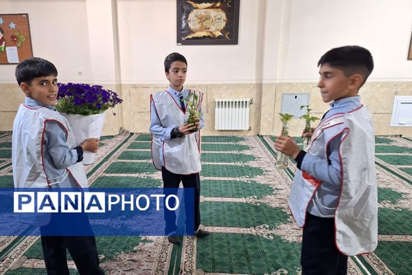 دانش‌آموزان دبستان معارف 6 با پاکسازی مدرسه به پویش چله خدمت پیوستند