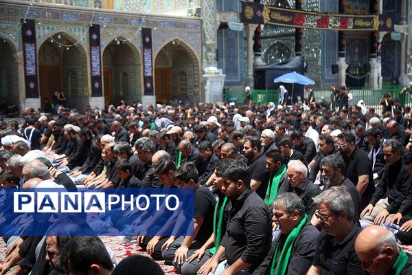 عزاداری تاسوعای حسینی(ع) در حرم حضرت معصومه(س)